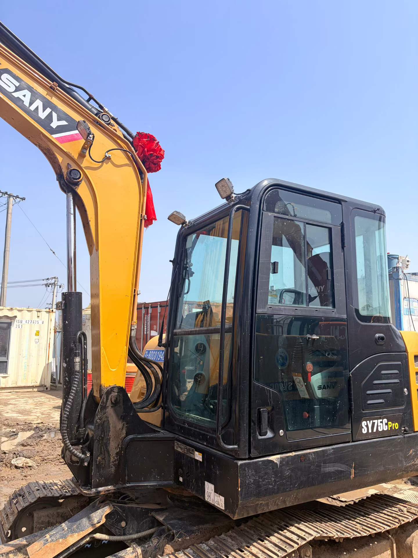 Buy Sany SY55 Used Excavator / 5
