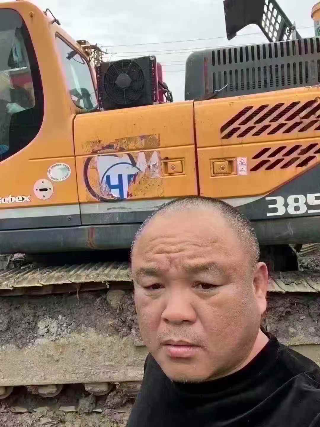 Buy Hyundai R385LC-9 Used Excavator / 4