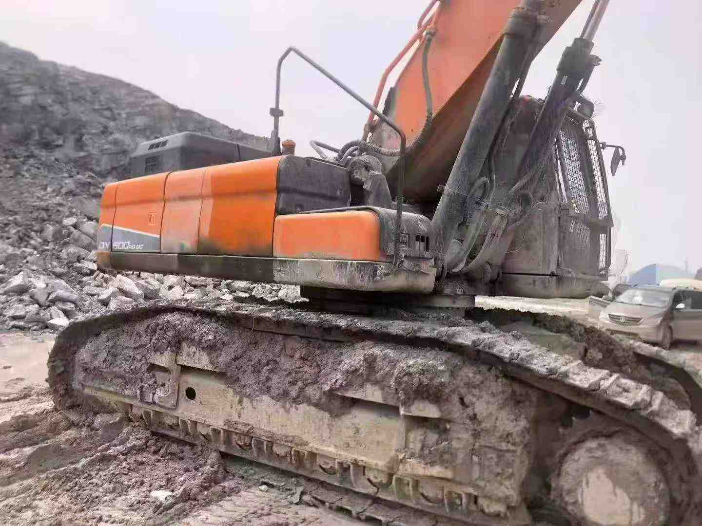 Buy Doosan DX57W-5 Used Excavator / 4