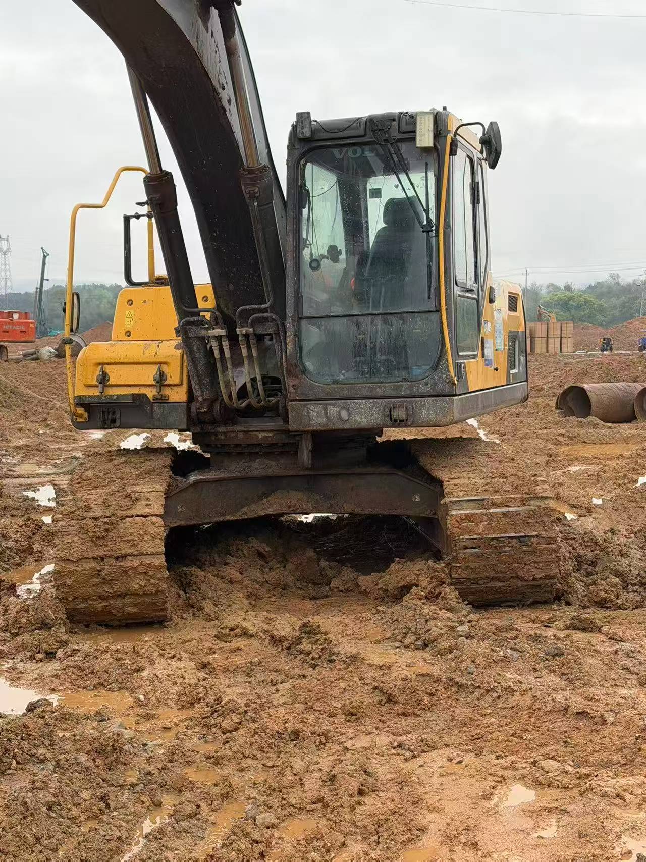 Buy Volvo EC210B Used Excavator / 8