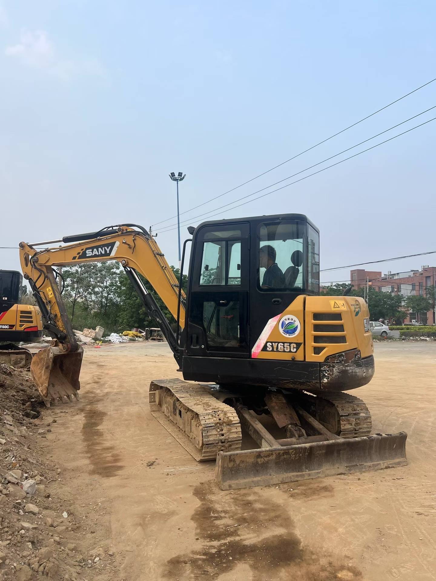 Buy Sany SY55 Used Excavator / 3