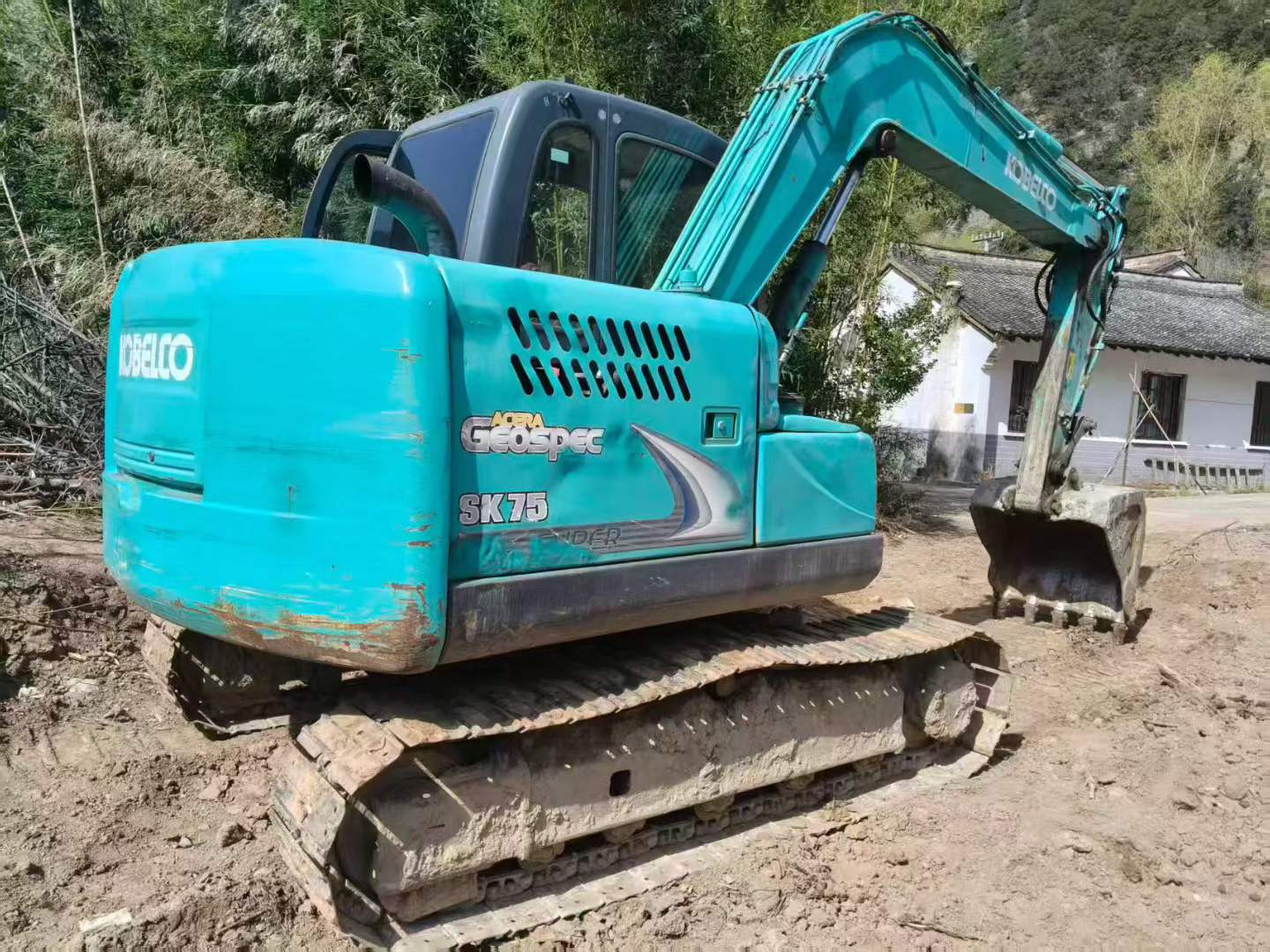 Buy Kobelco SK75 Used Excavator / 4
