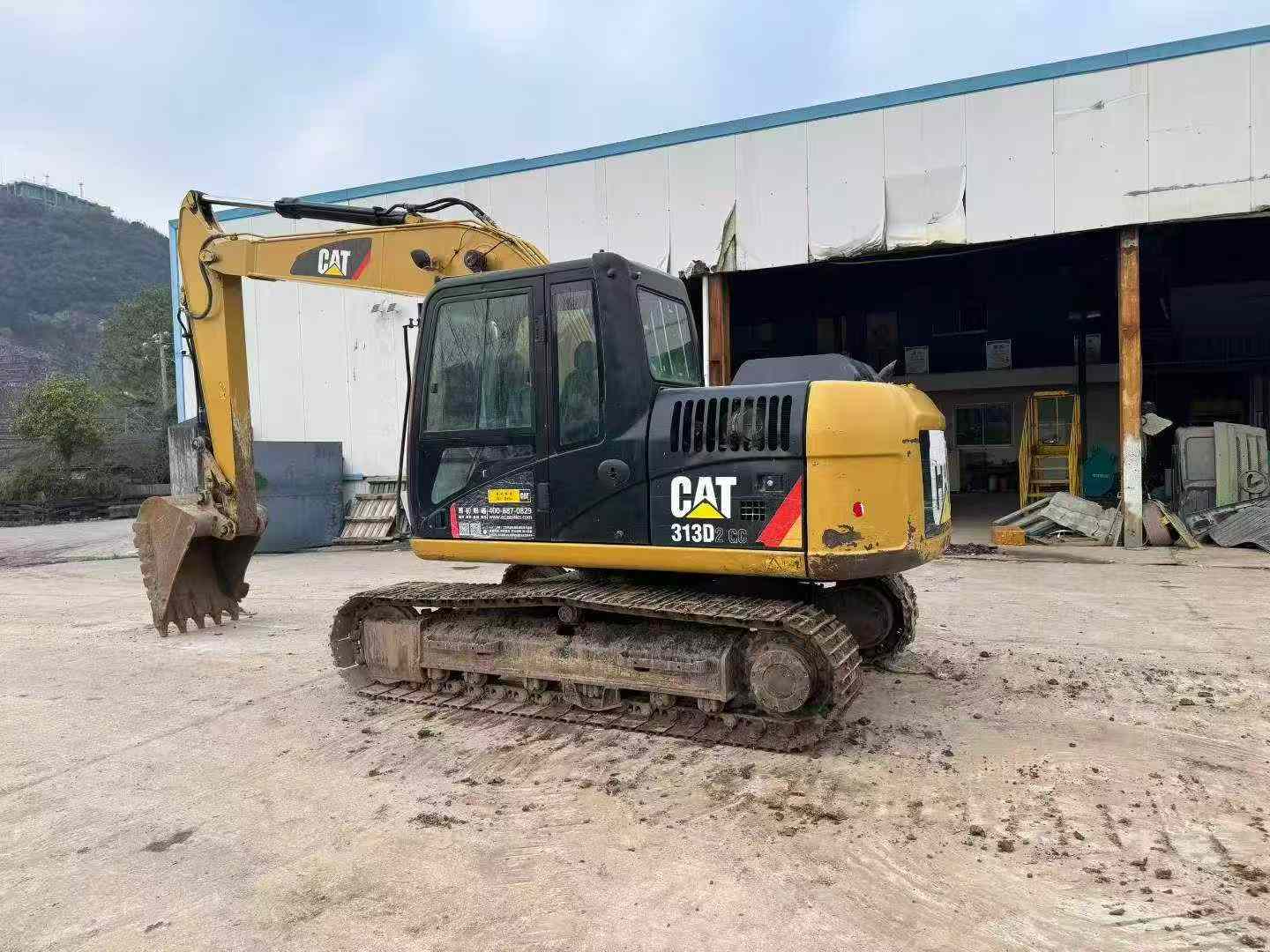 Buy Caterpillar 313D Used Excavator / 9