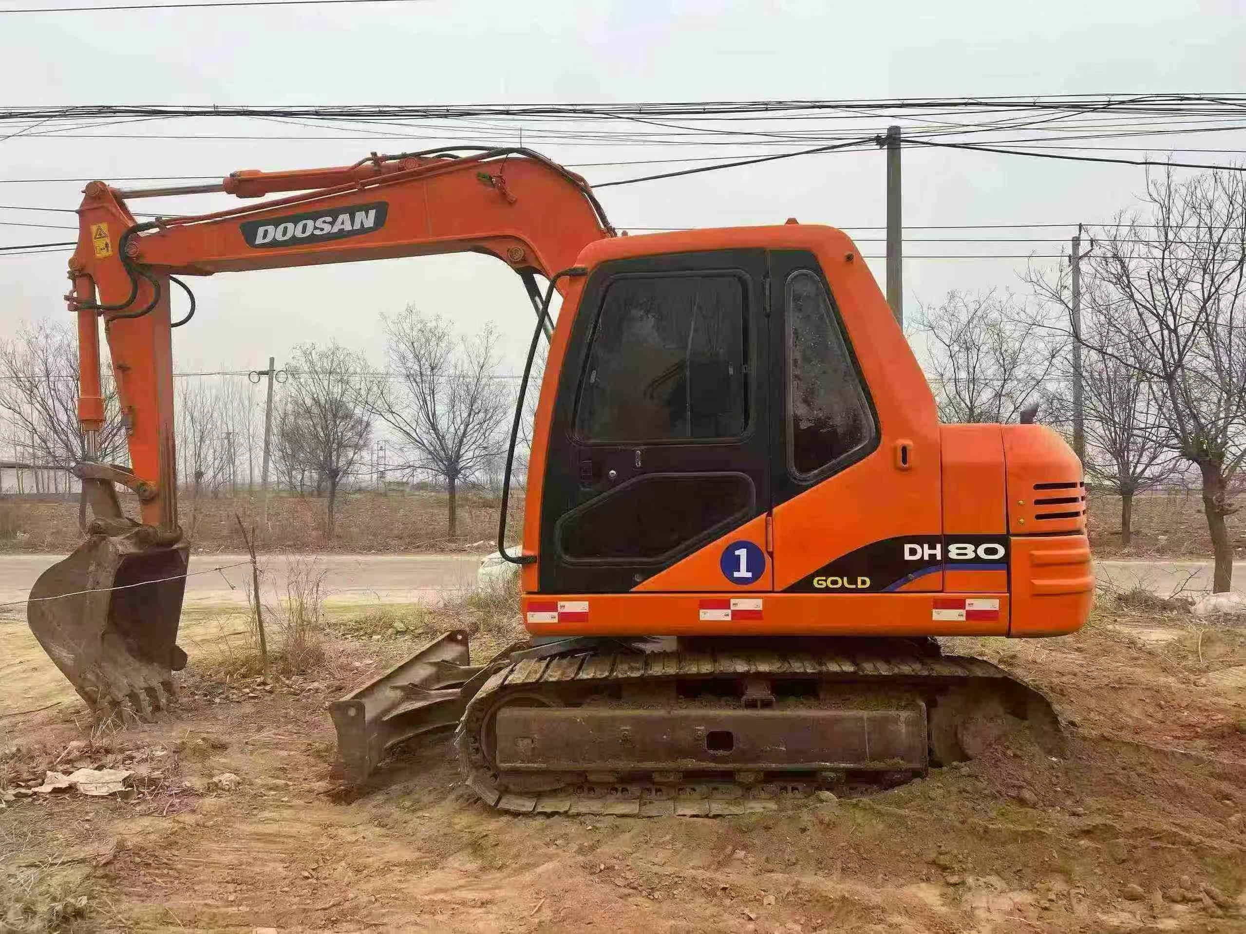 Buy Doosan DH80 Used Excavator / 5