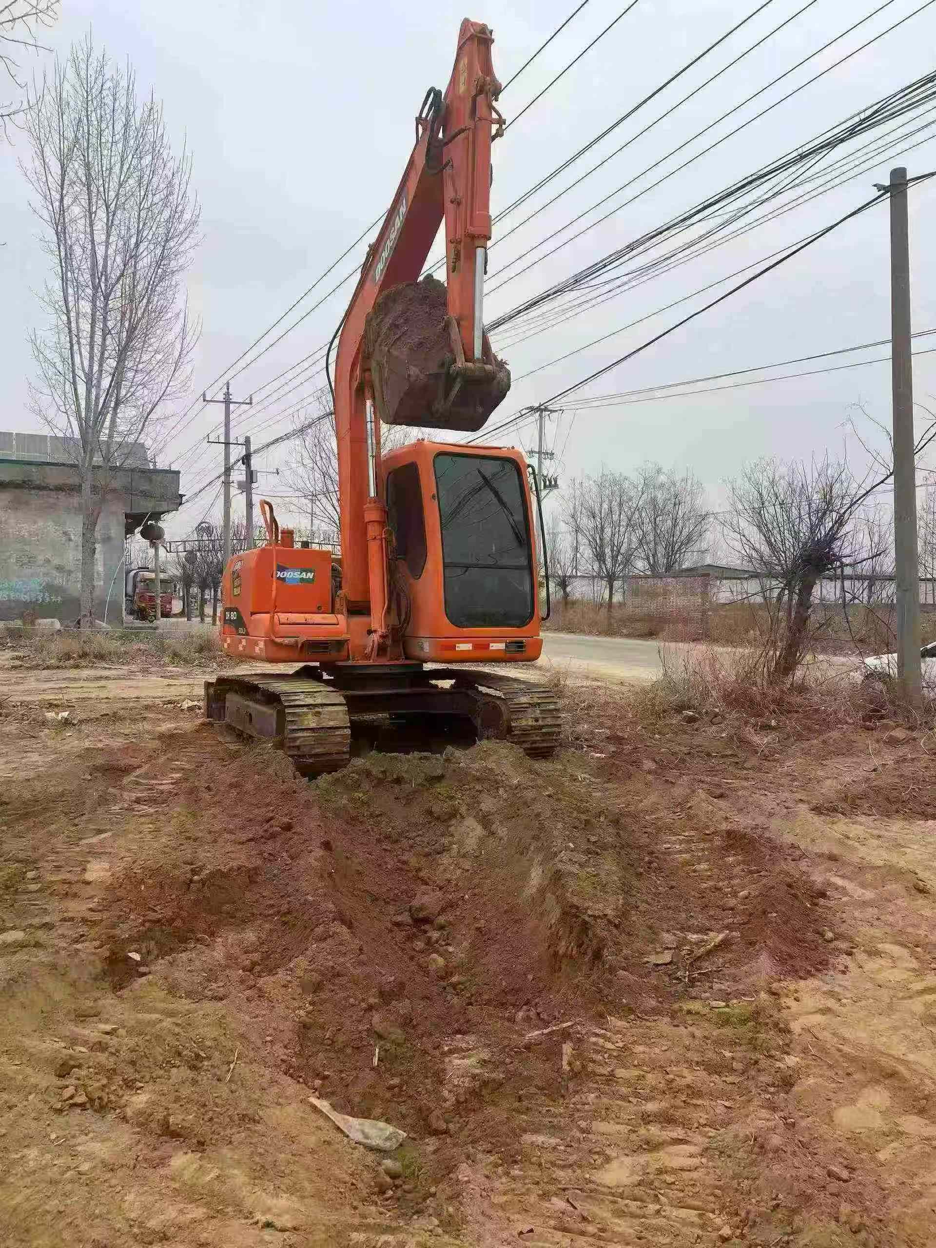 Buy Doosan DH80 Used Excavator / 3