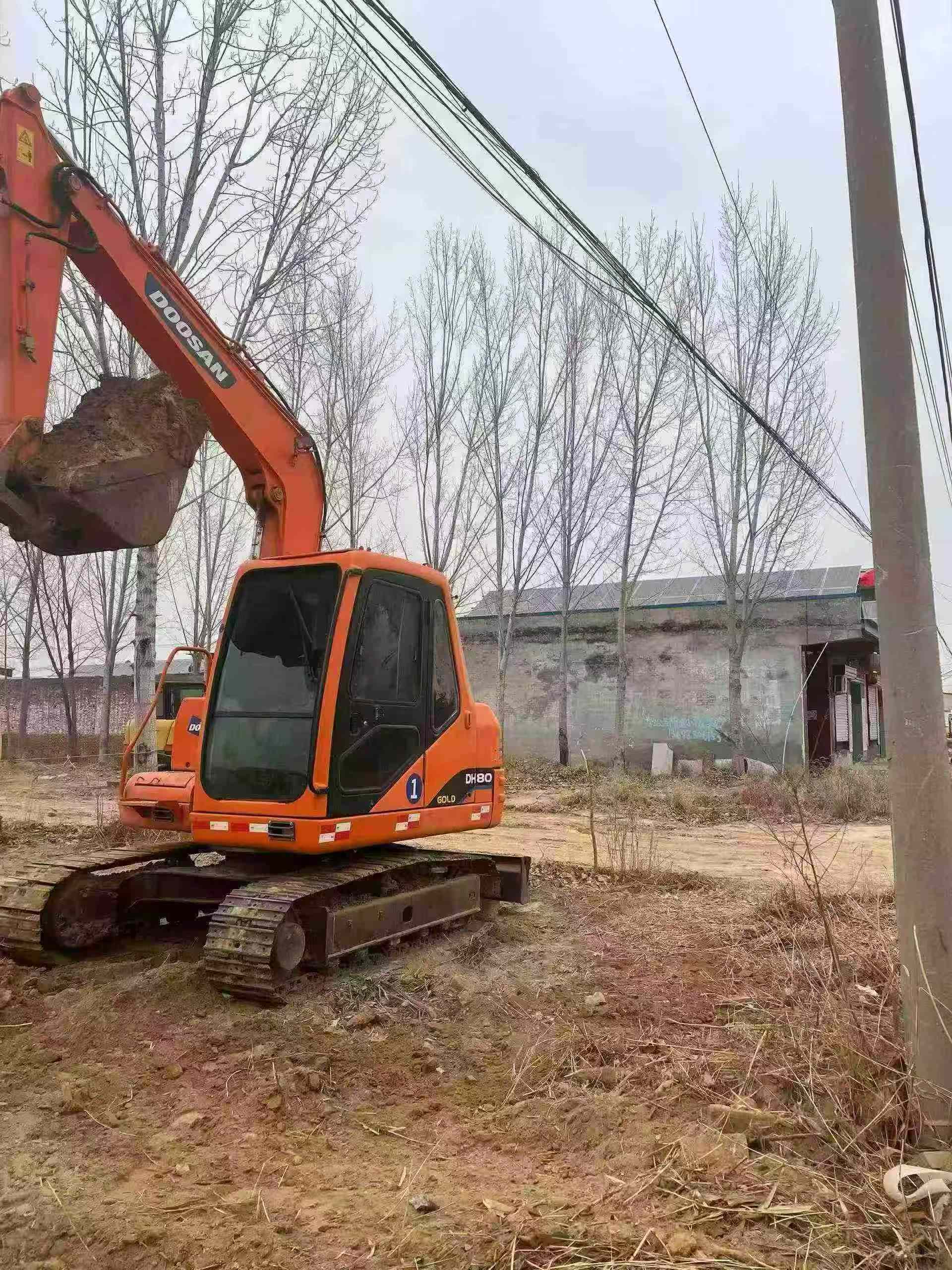 Buy Doosan DH80 Used Excavator / 2