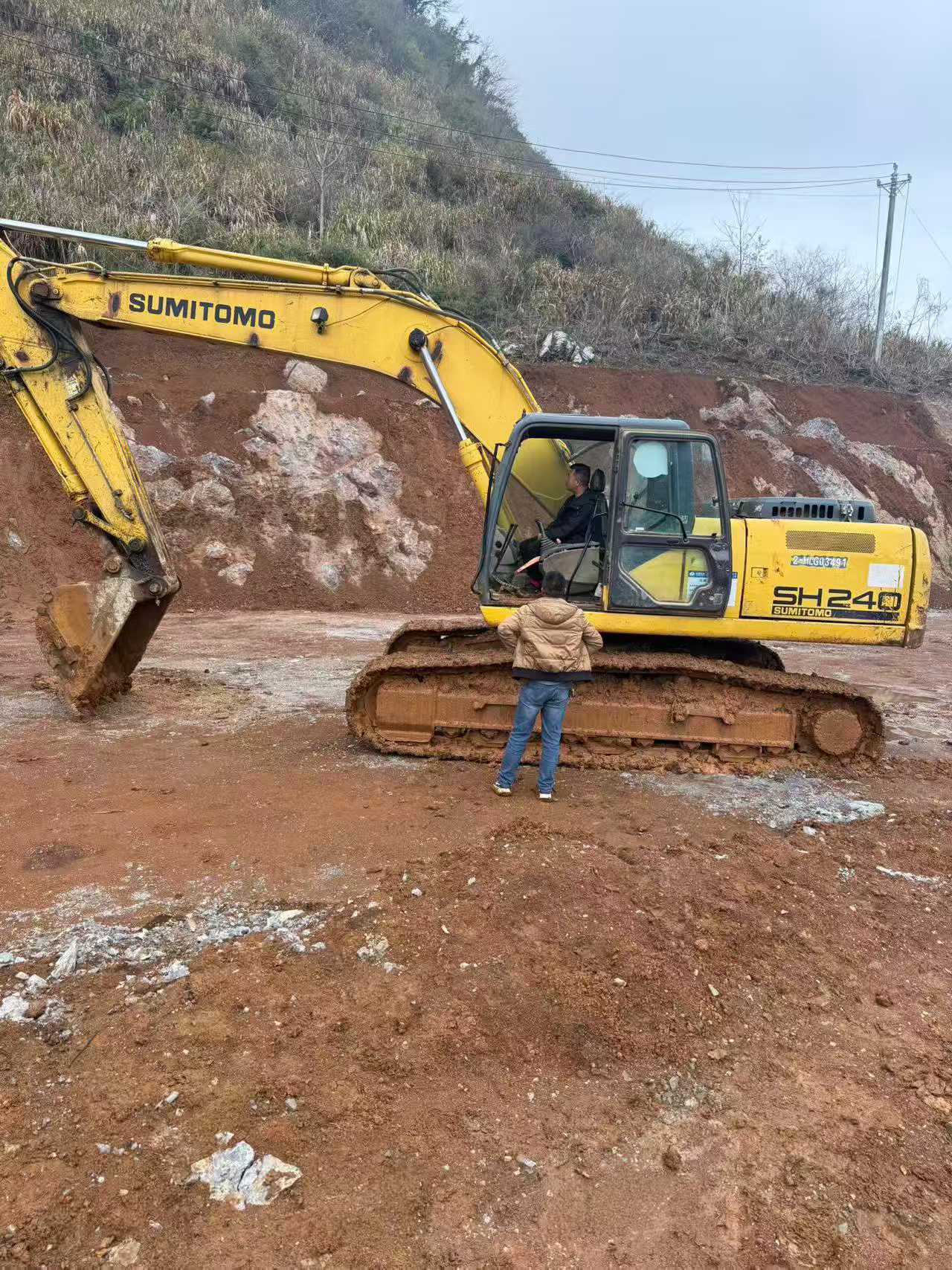 Buy Sumitomo SH240-5 Used Excavator / 7