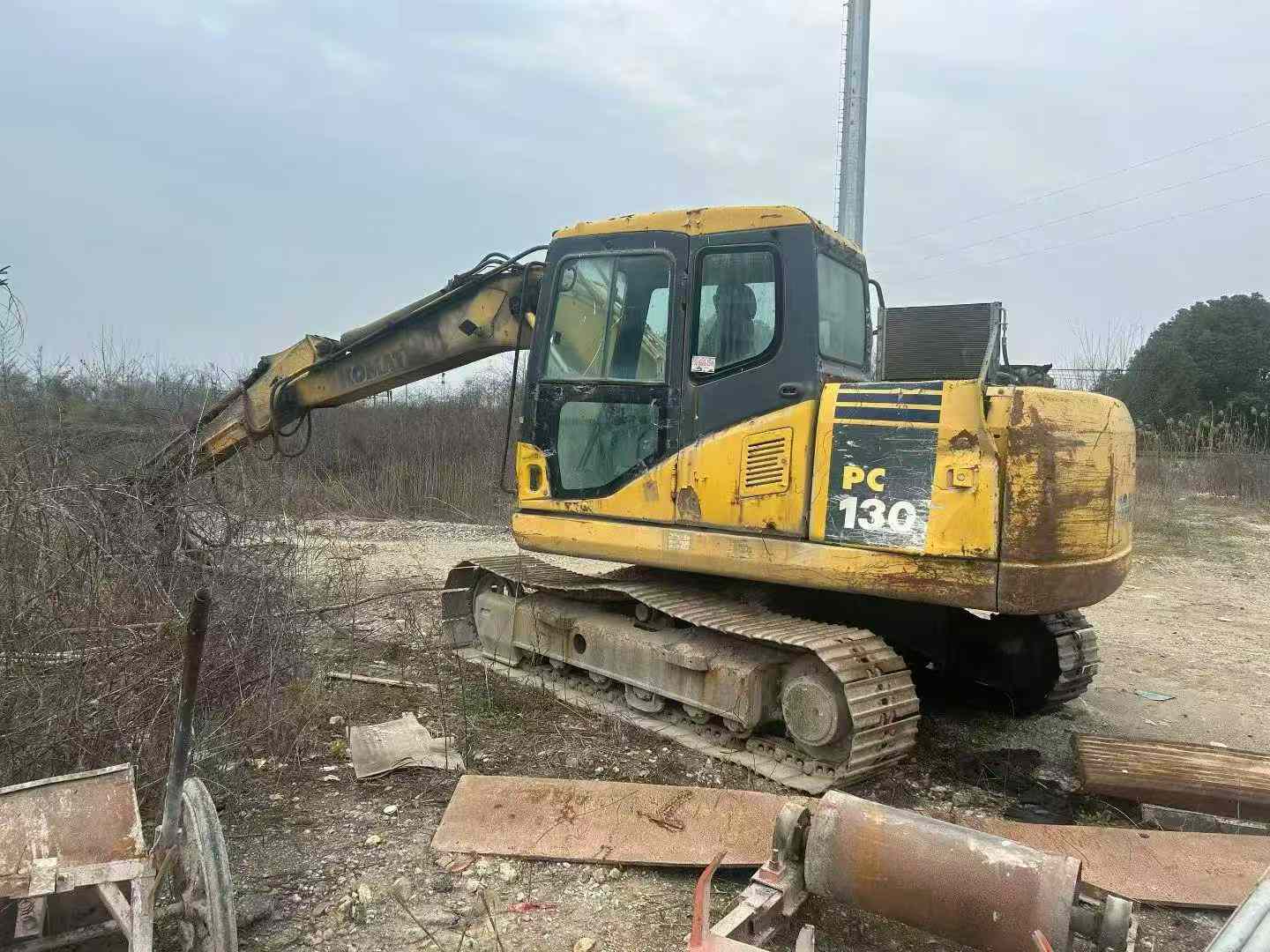 Buy Komatsu PC110-7 Used Excavator / 4