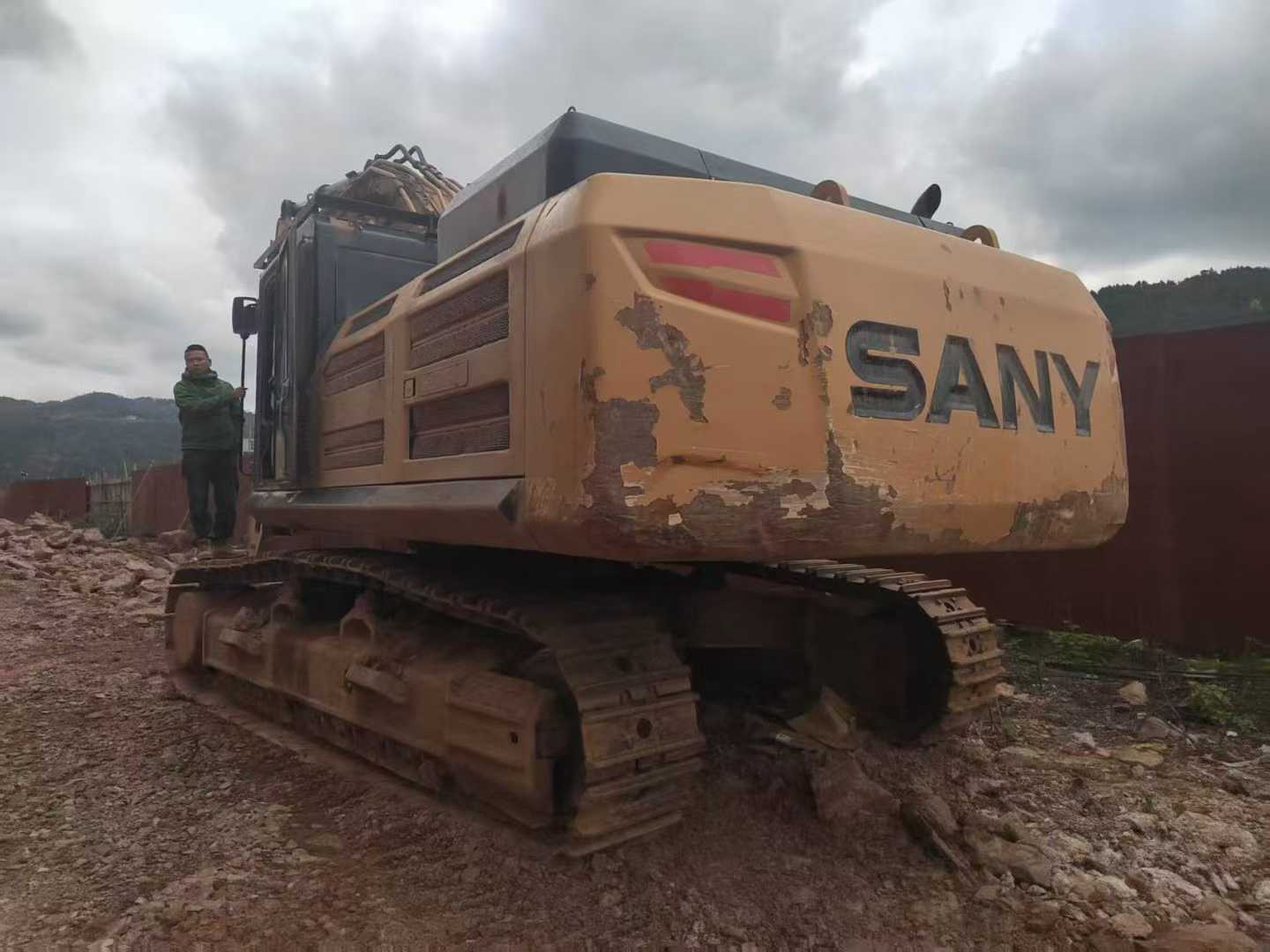 Buy Sany SY485H Used Excavator / 2
