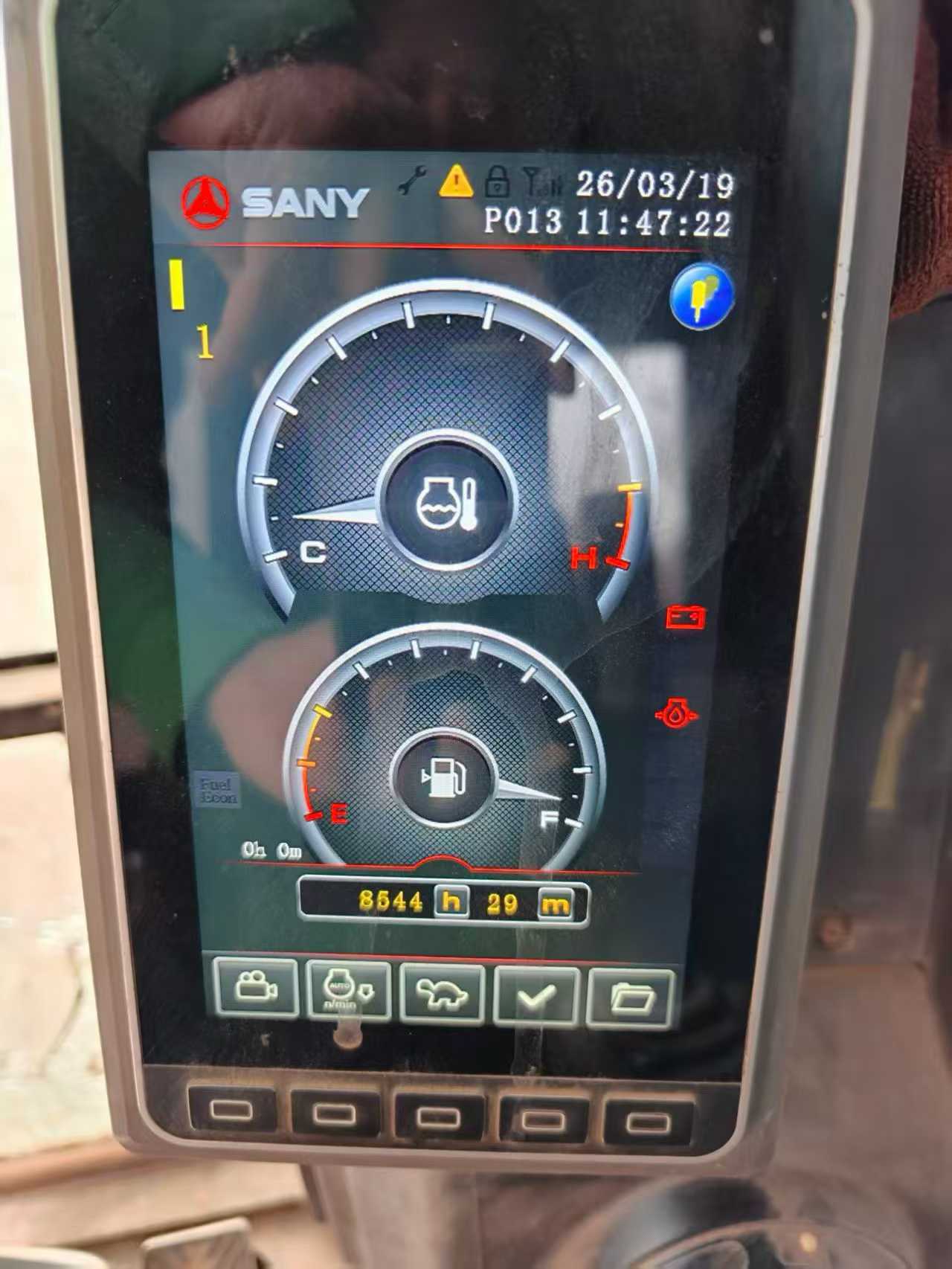 Buy Sany SY485H Used Excavator / 4