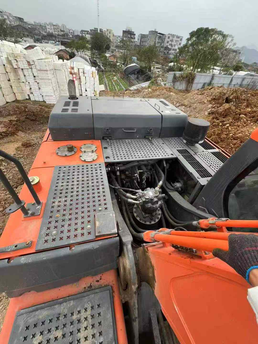 Buy Doosan DX380LC-5 Used Excavator / 9