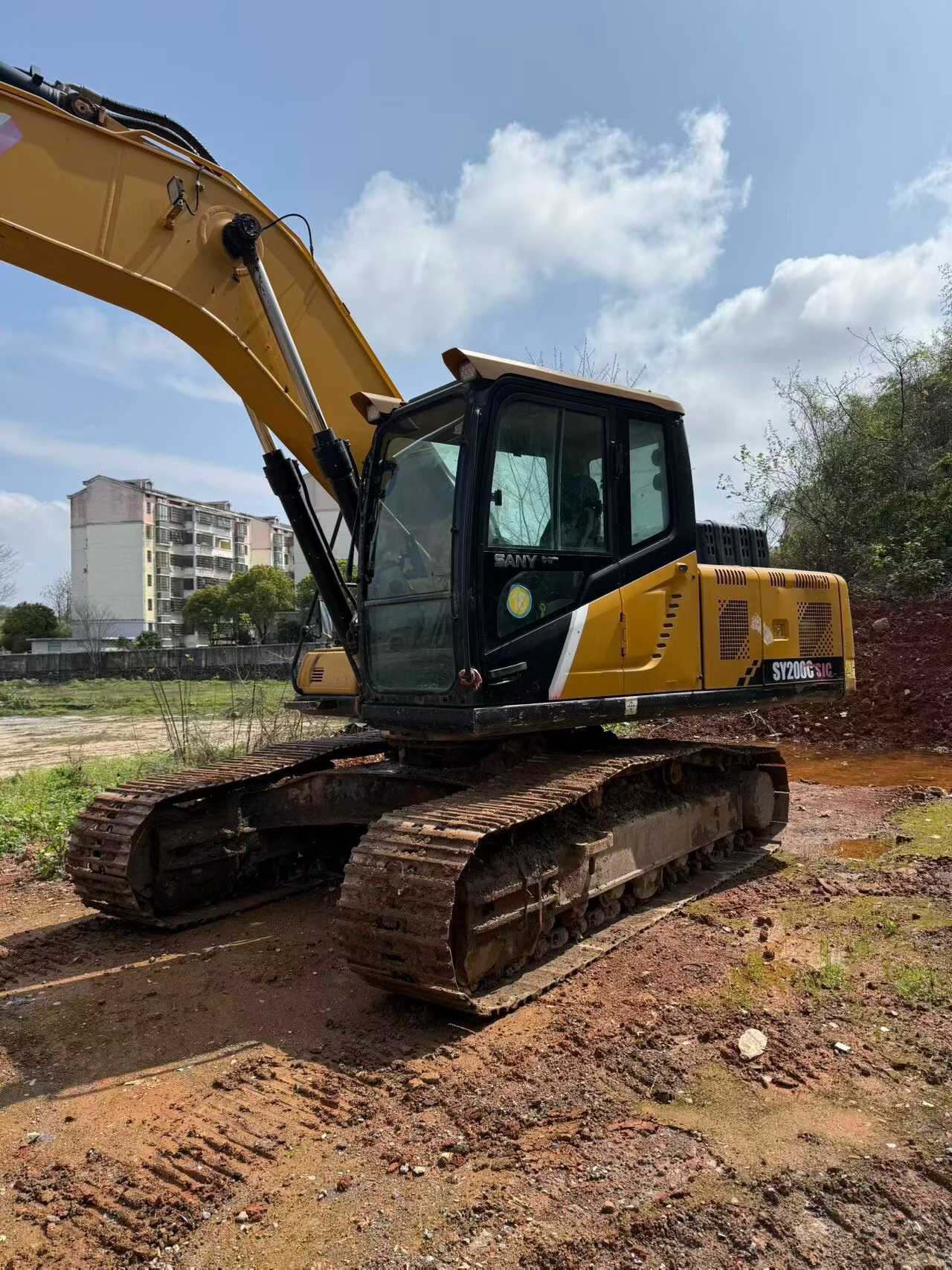 Buy Sany SY200C Used Excavator / 8