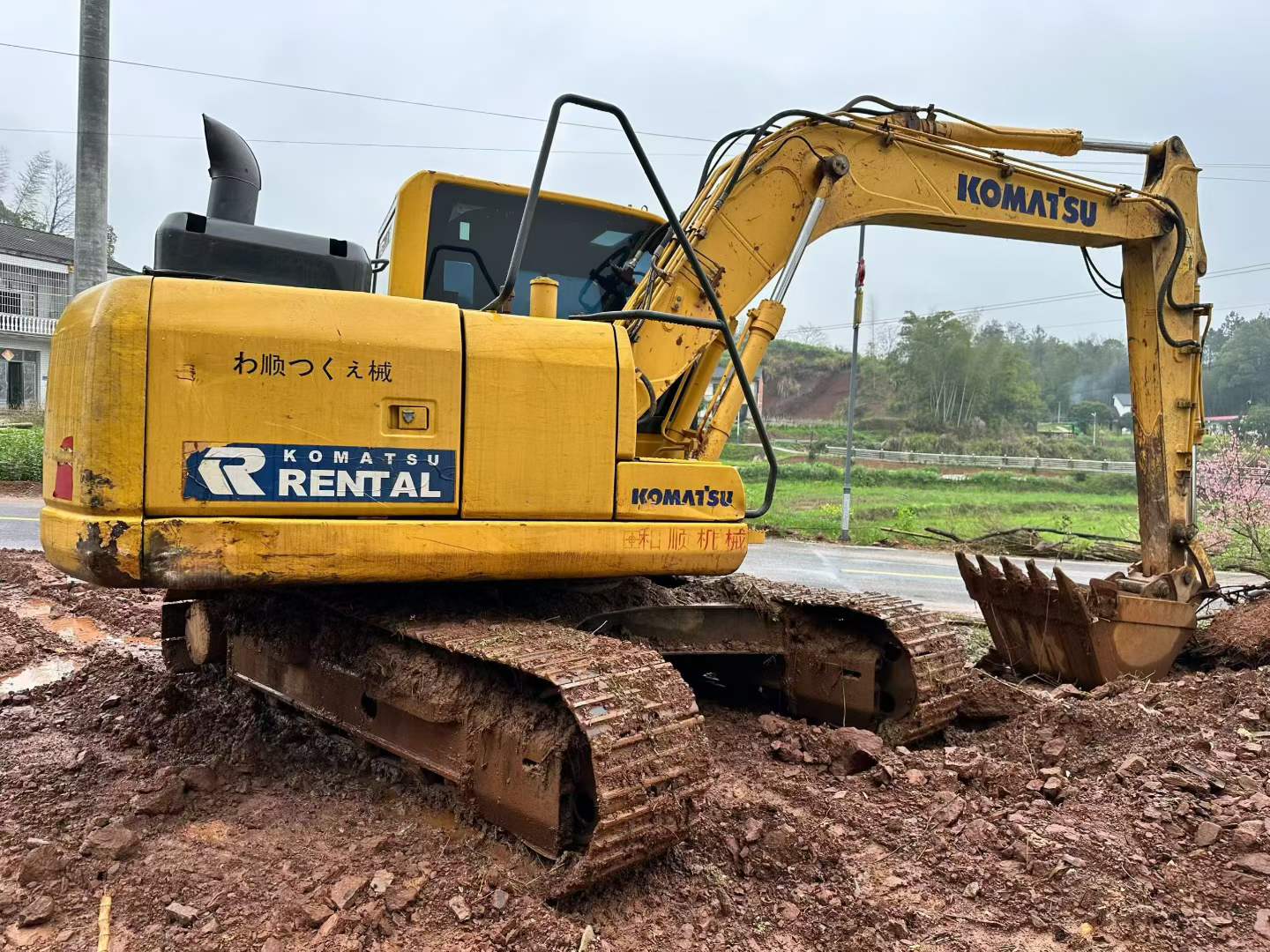 Buy Komatsu PC110-7 Used Excavator / 6