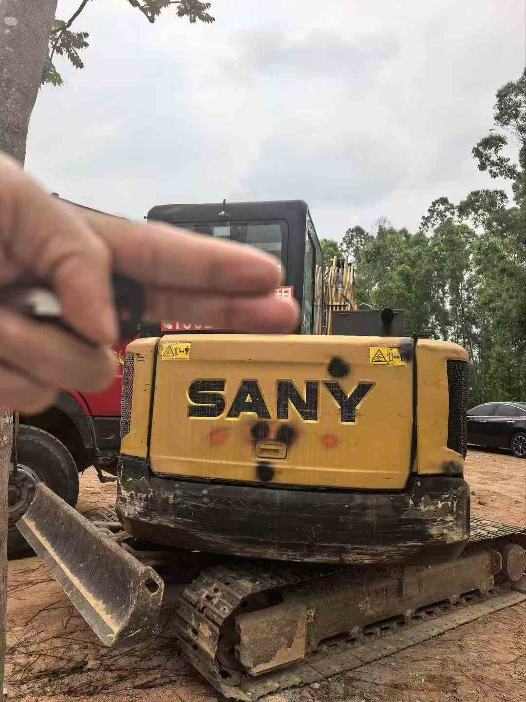 Buy Sany SY60 Used Excavator / 3