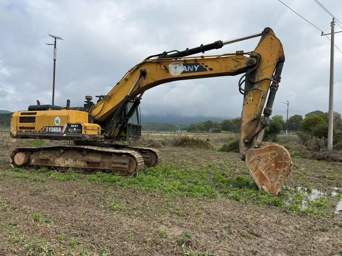Buy Sany SY365C Used Excavator / 5