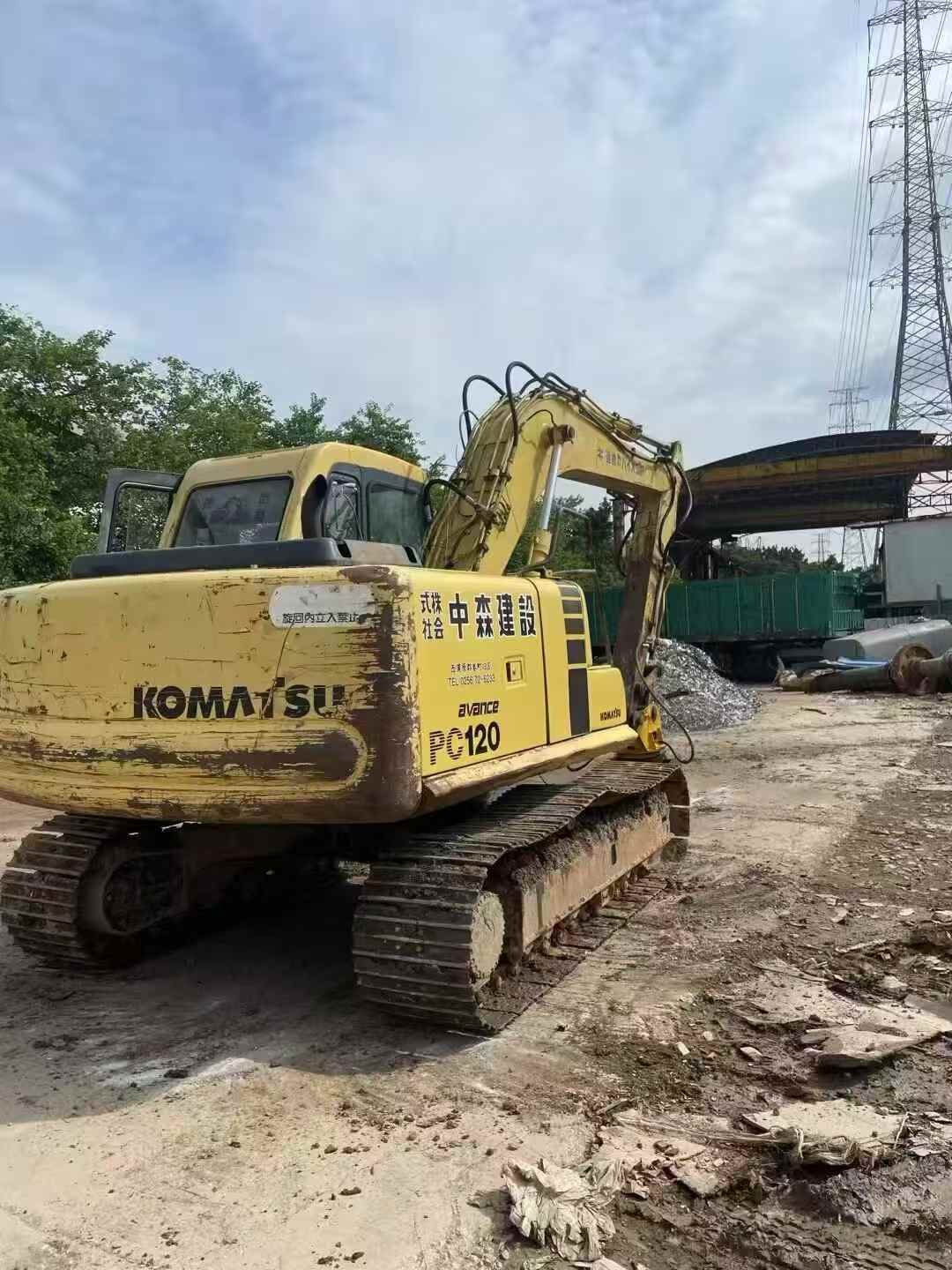 Buy Komatsu PC120 Used Excavator / 2