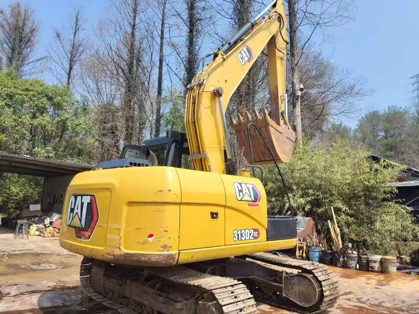 Buy Caterpillar 313D Used Excavator / 2