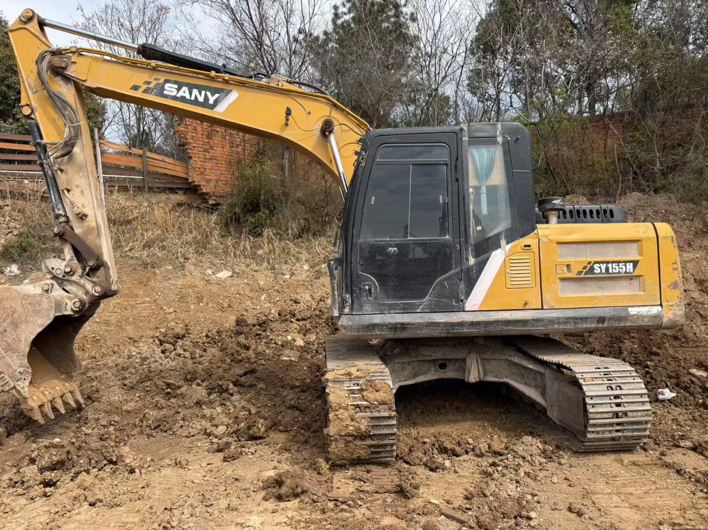 Buy Sany SY155C Used Excavator / 3