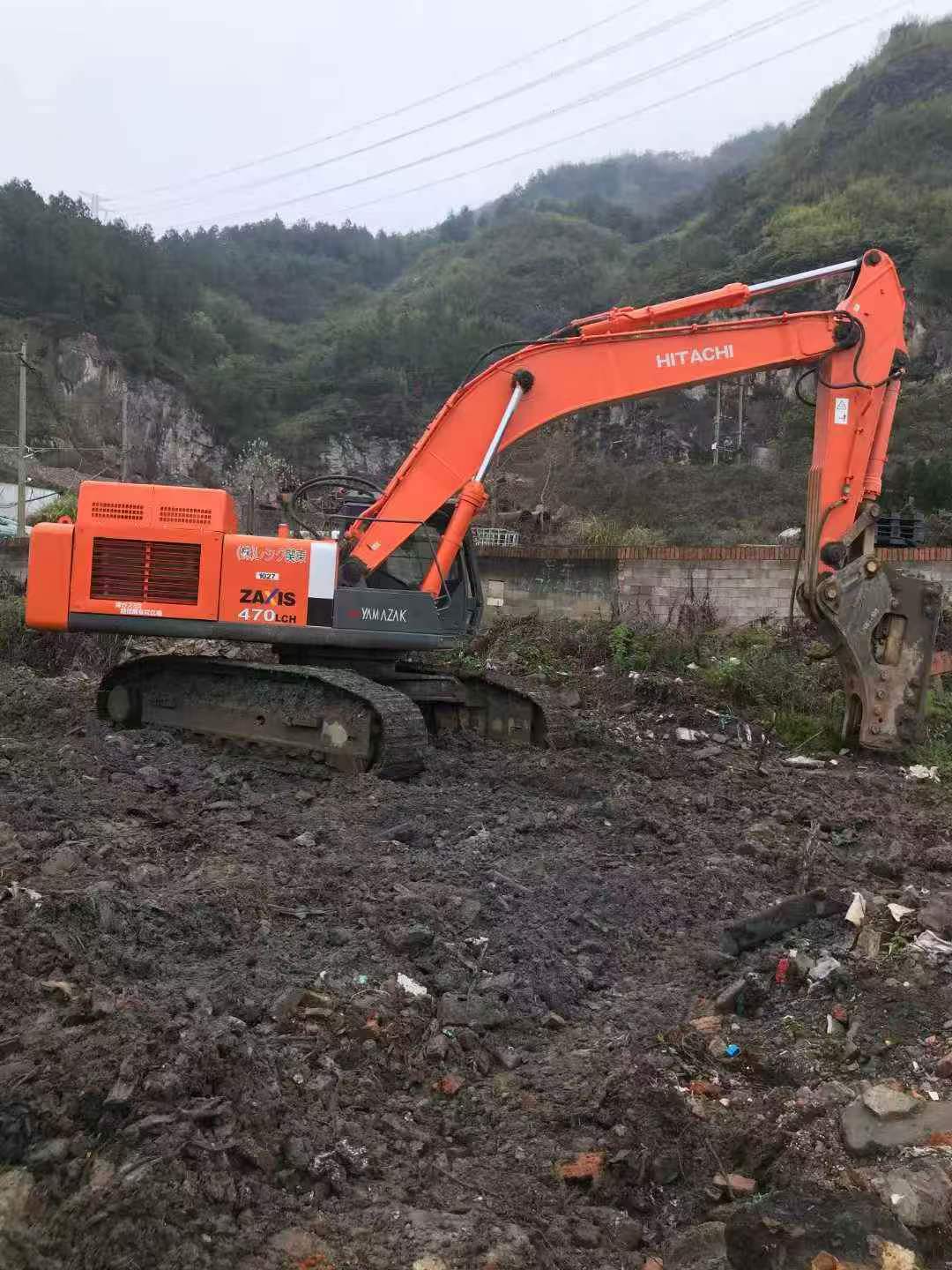 Buy Hitachi ZX470H-3 Used Excavator / 9