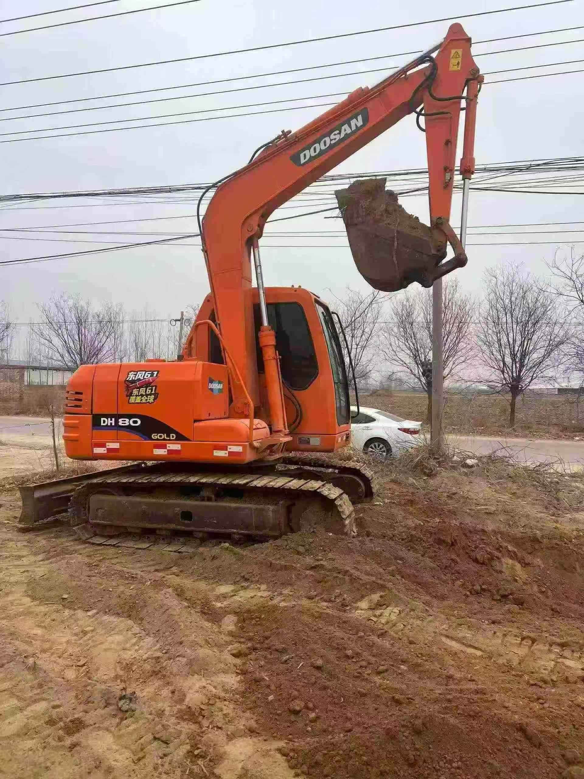 Buy Doosan DH80 Used Excavator / 6