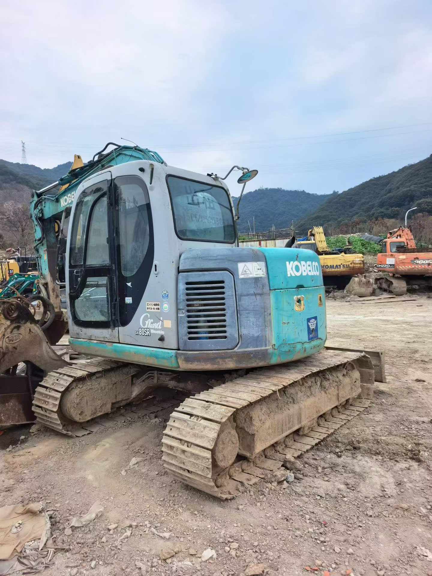 Buy Kobelco SK70SR Used Excavator / 4