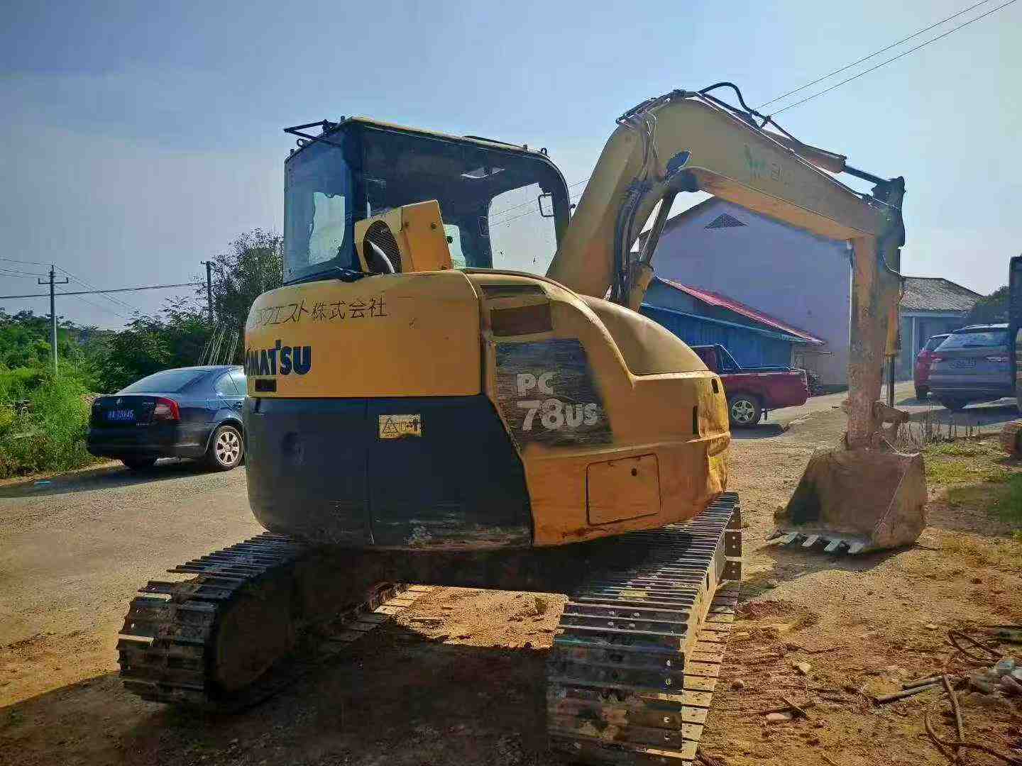 Comprar Komatsu 78US-6NO Usado Escavadeira Comprar Komatsu 78US-6NO Usado Escavadeira