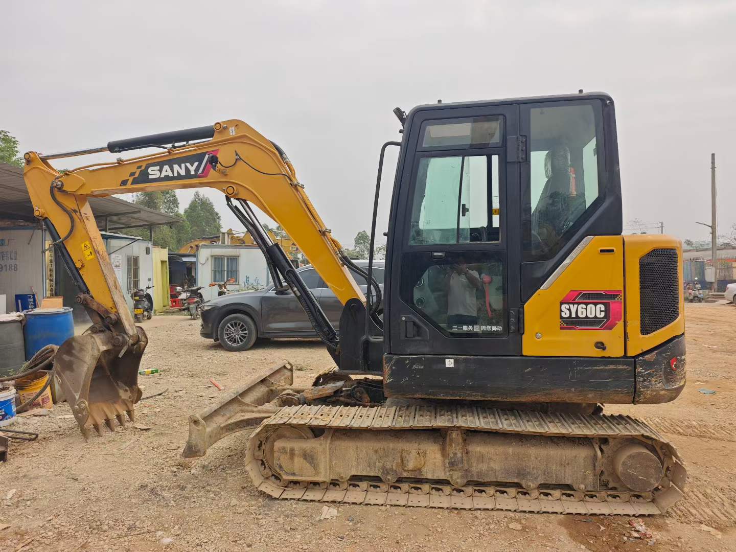 Buy Sany SY60 Used Excavator / 3