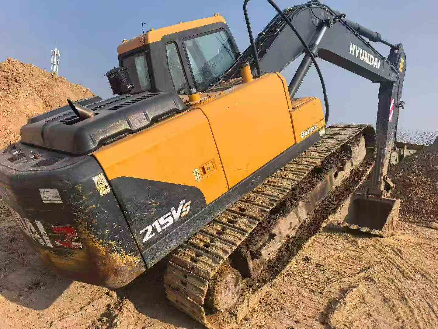 Купить Hyundai R215-7 Подержанный Экскаватор