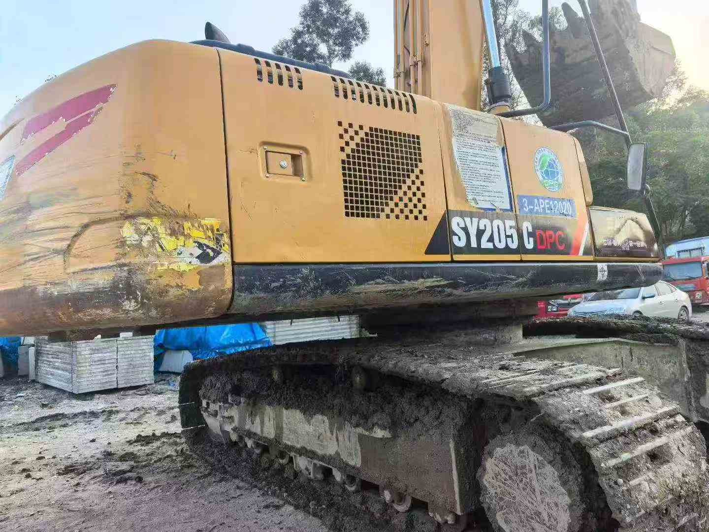 Buy Sany SY205C Used Excavator / 5