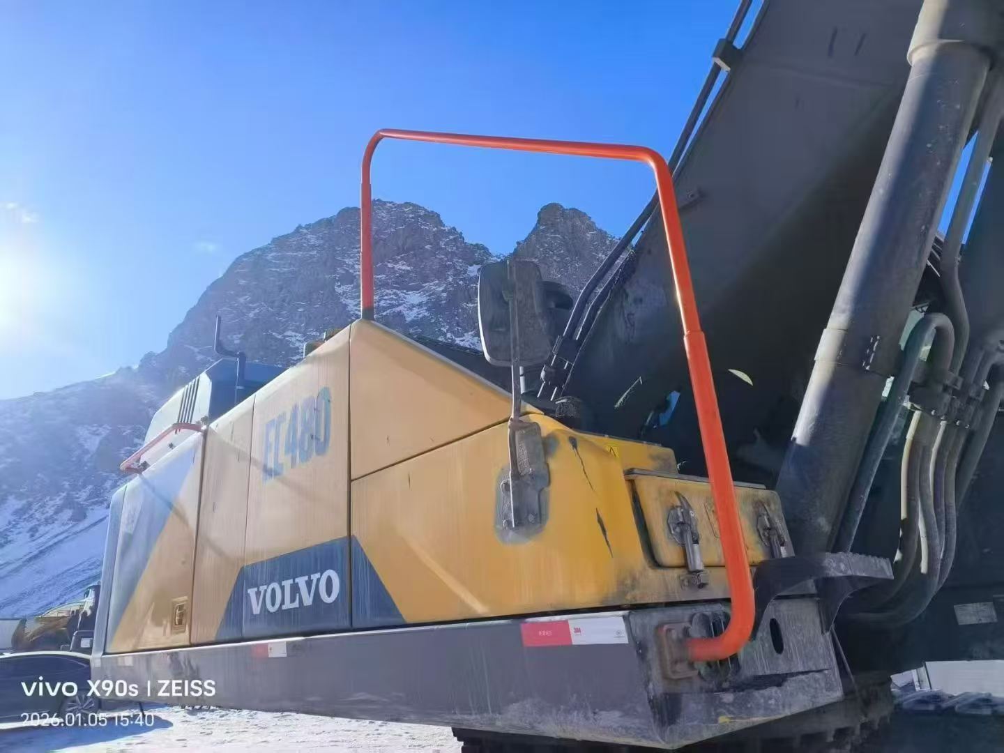 Buy Volvo EC480D Used Excavator / 3