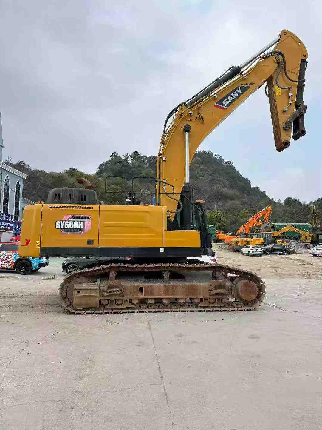 Buy Sany SY650H Used Excavator / 2