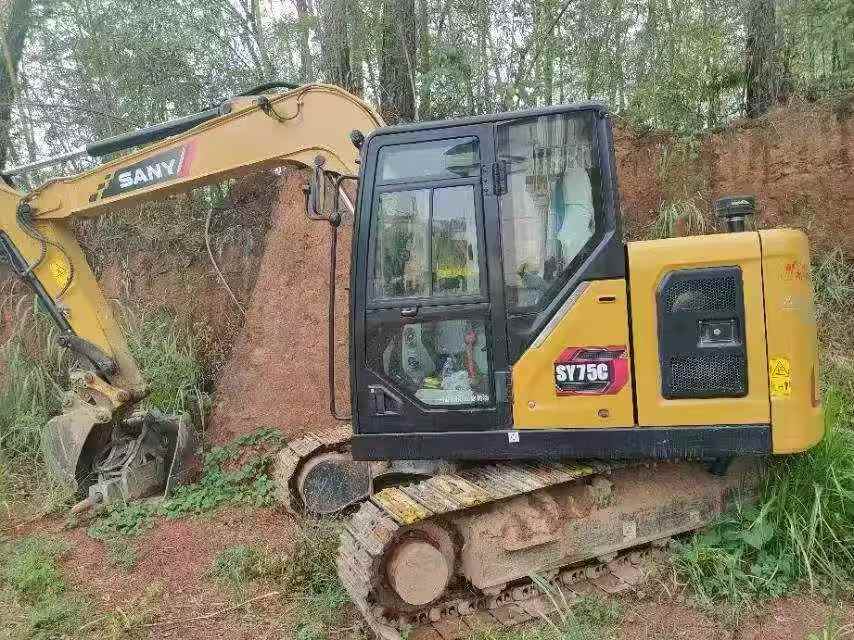 Buy Sany SY75 Used Excavator / 3