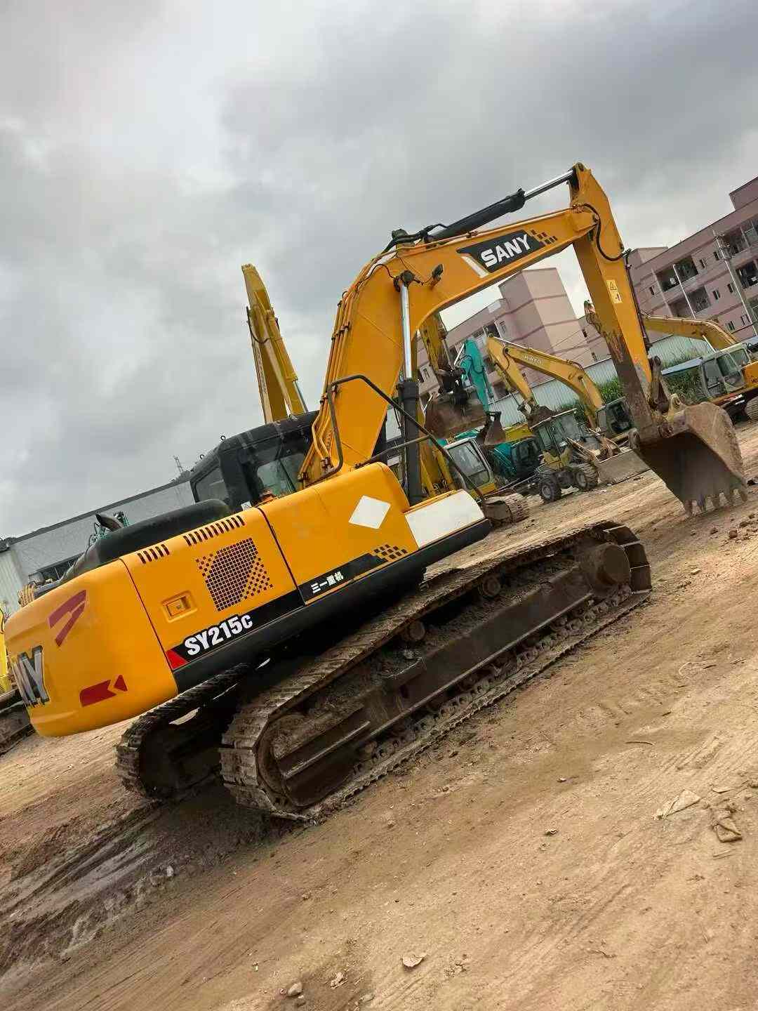 Buy Sany SY215C Used Excavator / 3