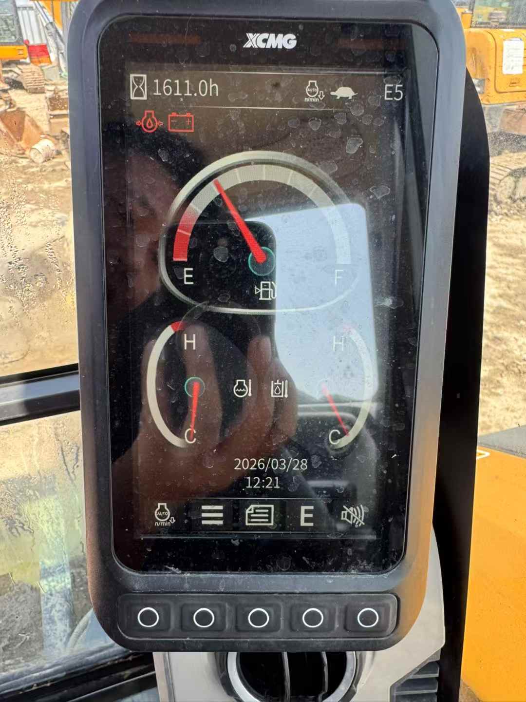 Buy XCMG XE55D Used Excavator / 6