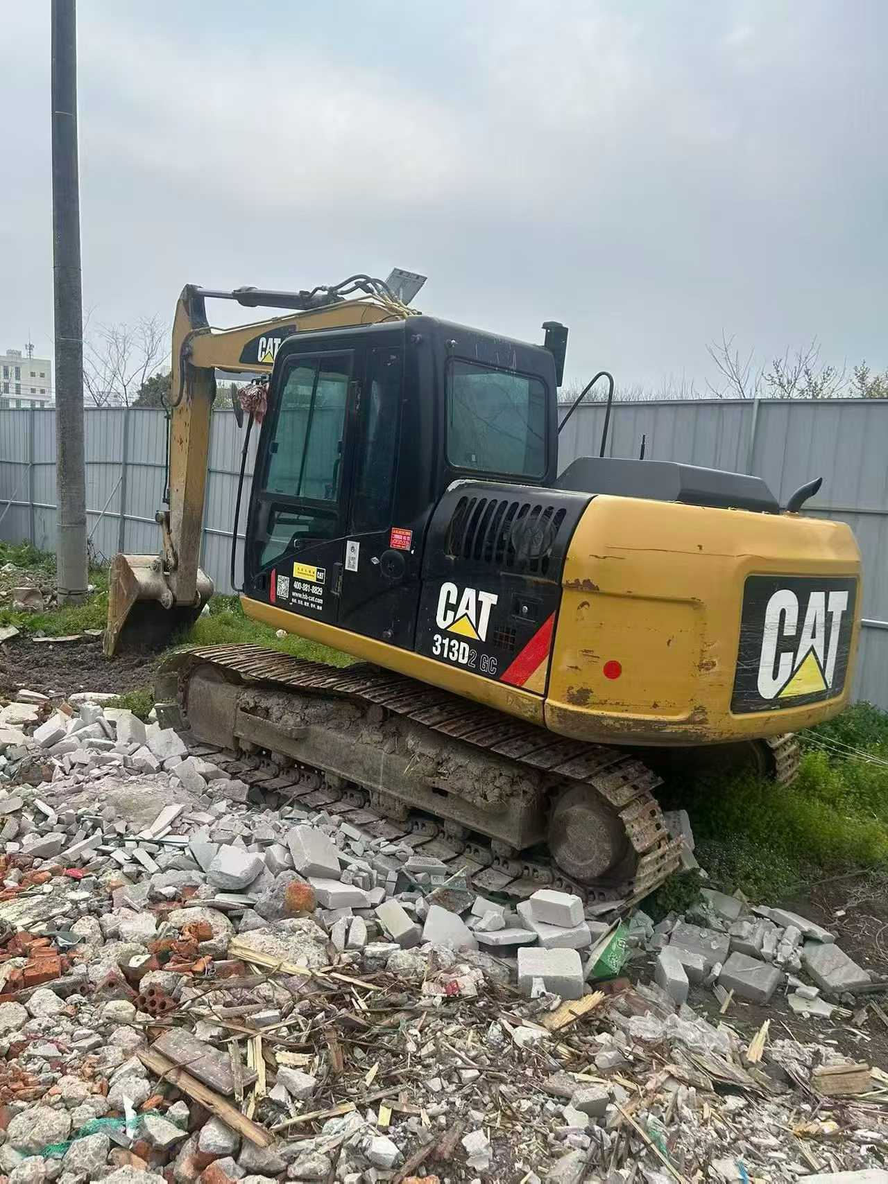 Buy Caterpillar 313D Used Excavator / 3