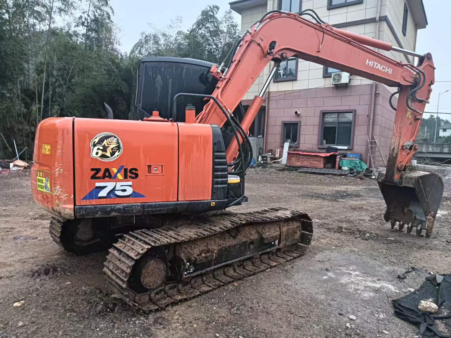 Buy Hitachi ZX70-6 Used Excavator / 4