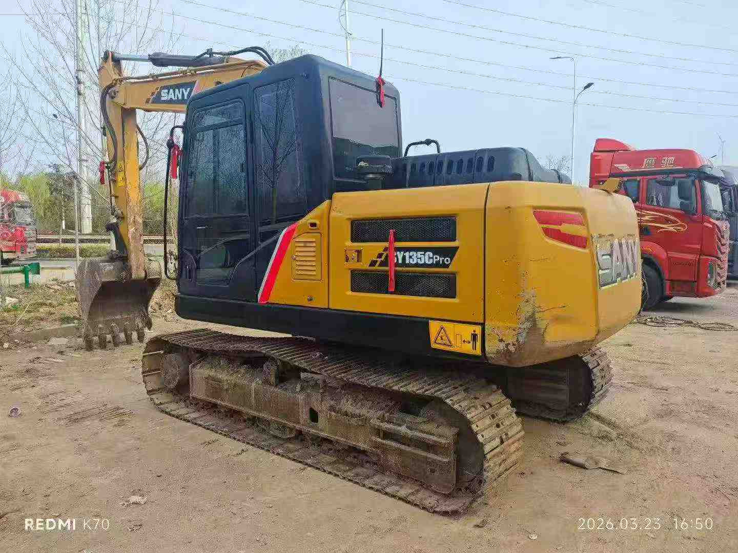Buy Sany SY135 Used Excavator / 9