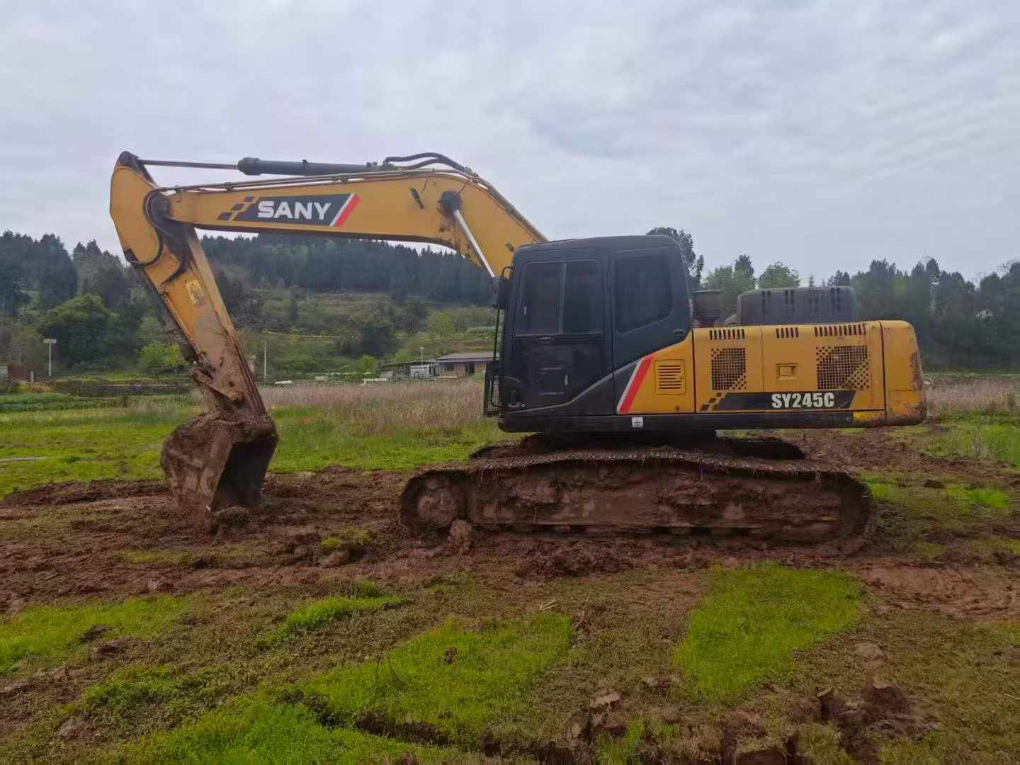 Buy Sany SY215C Used Excavator / 2