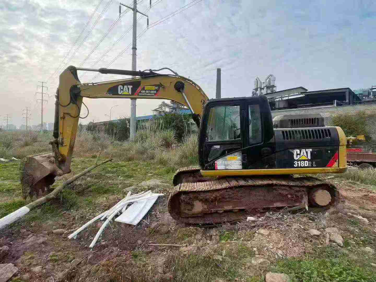 Buy Caterpillar M318 Used Excavator / 8