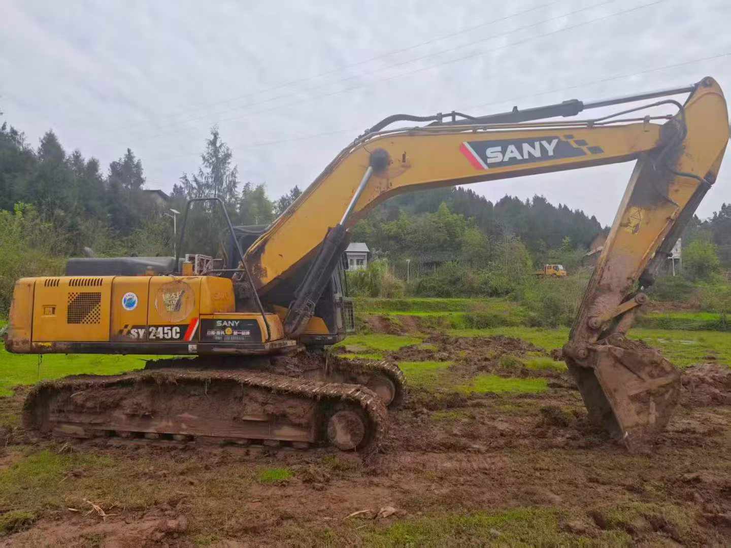Buy Sany SY215C Used Excavator / 5
