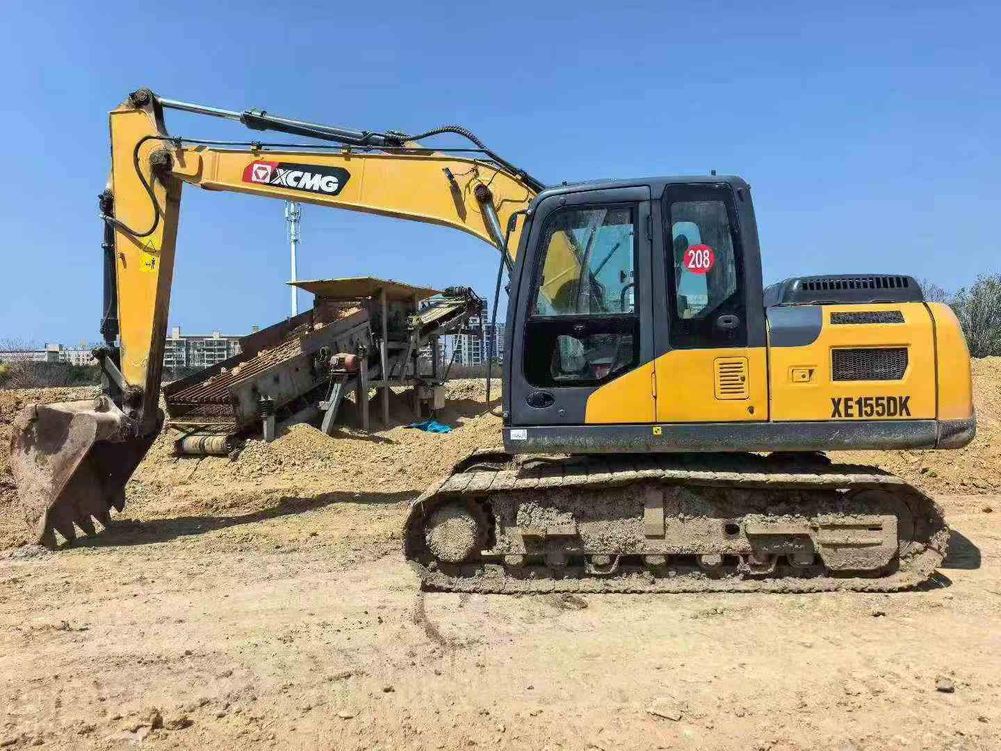 Buy XCMG XE155D Used Excavator / 8