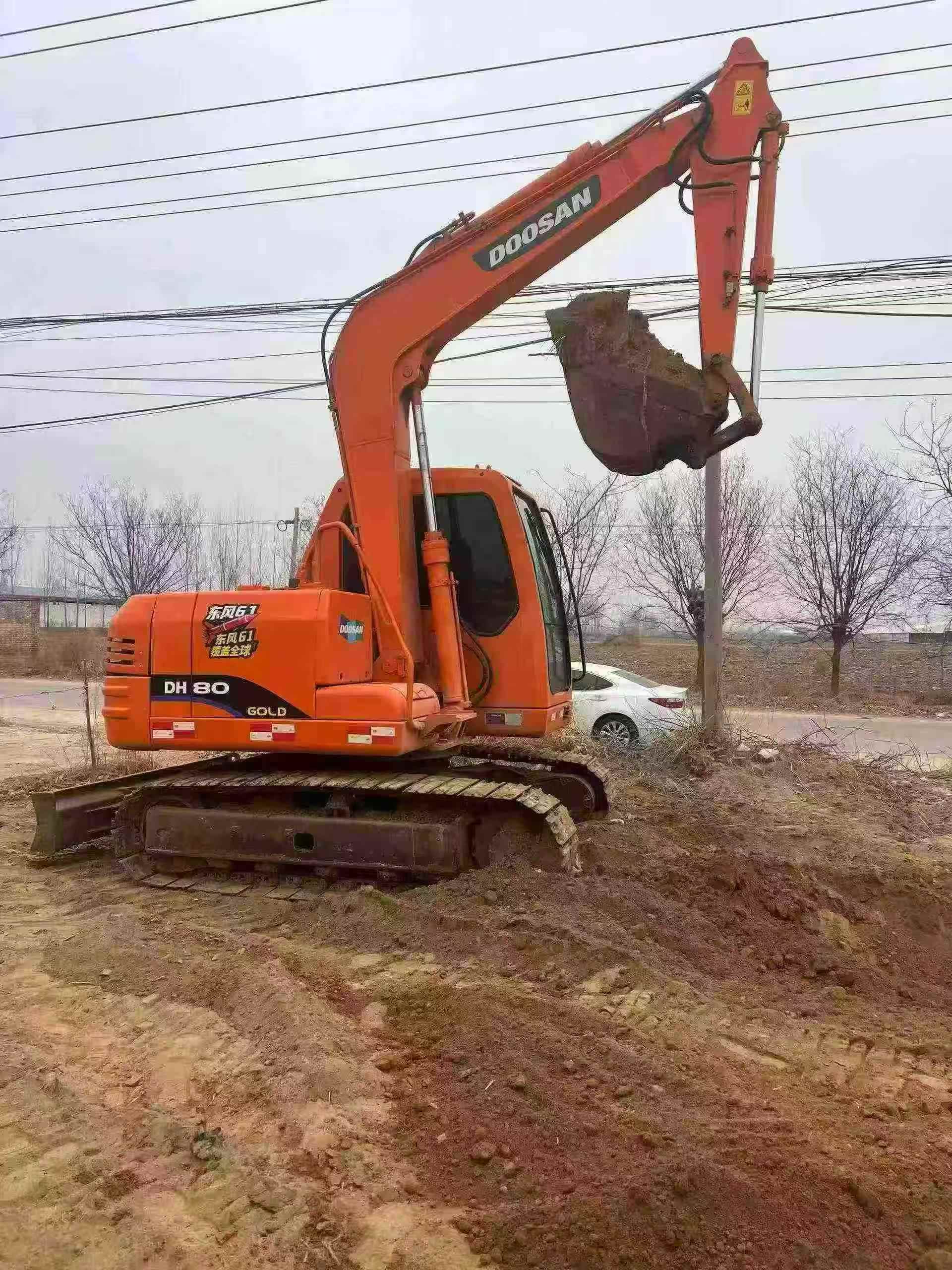 Buy Doosan DH80 Used Excavator / 6