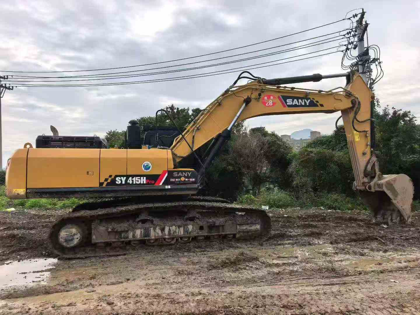 Buy Sany SY415H Used Excavator / 7