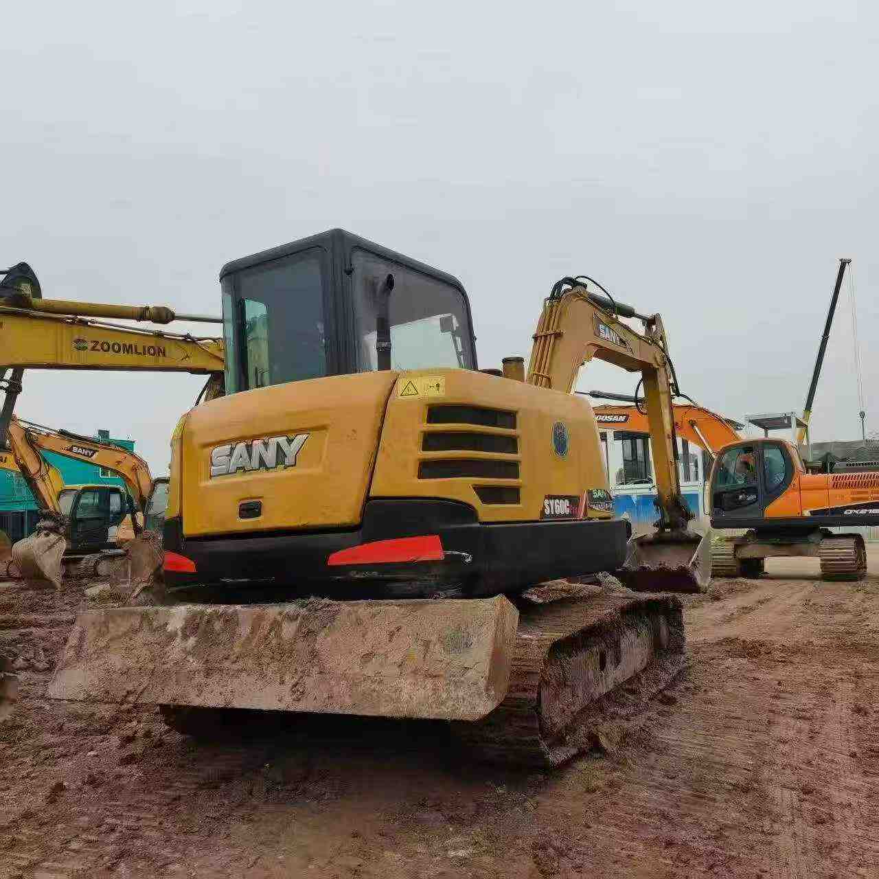 Buy Sany SY60 Used Excavator / 4