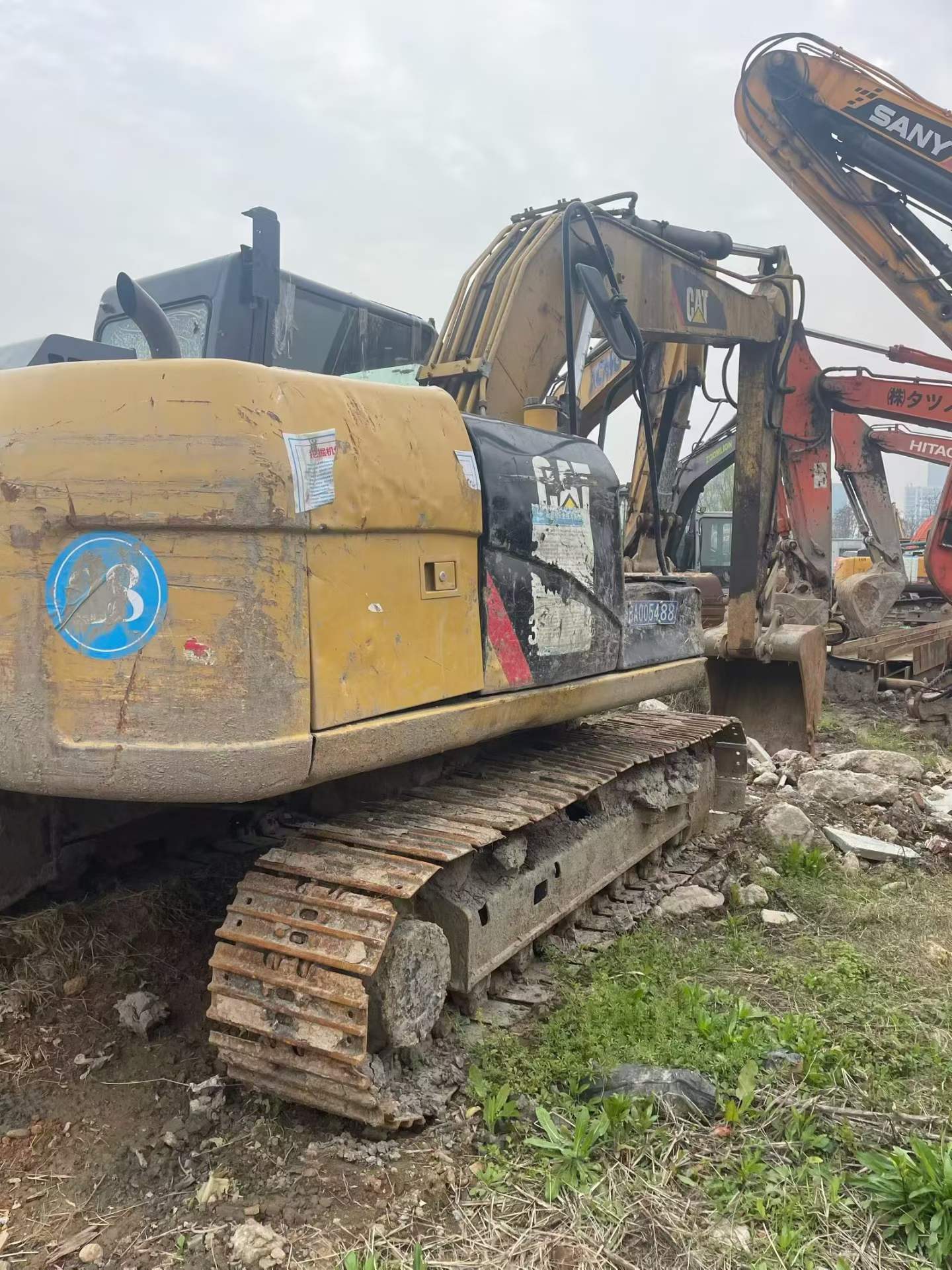 Buy Caterpillar 313D Used Excavator / 8