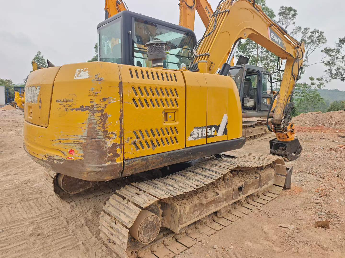 Buy Sany SY85C Used Excavator / 3