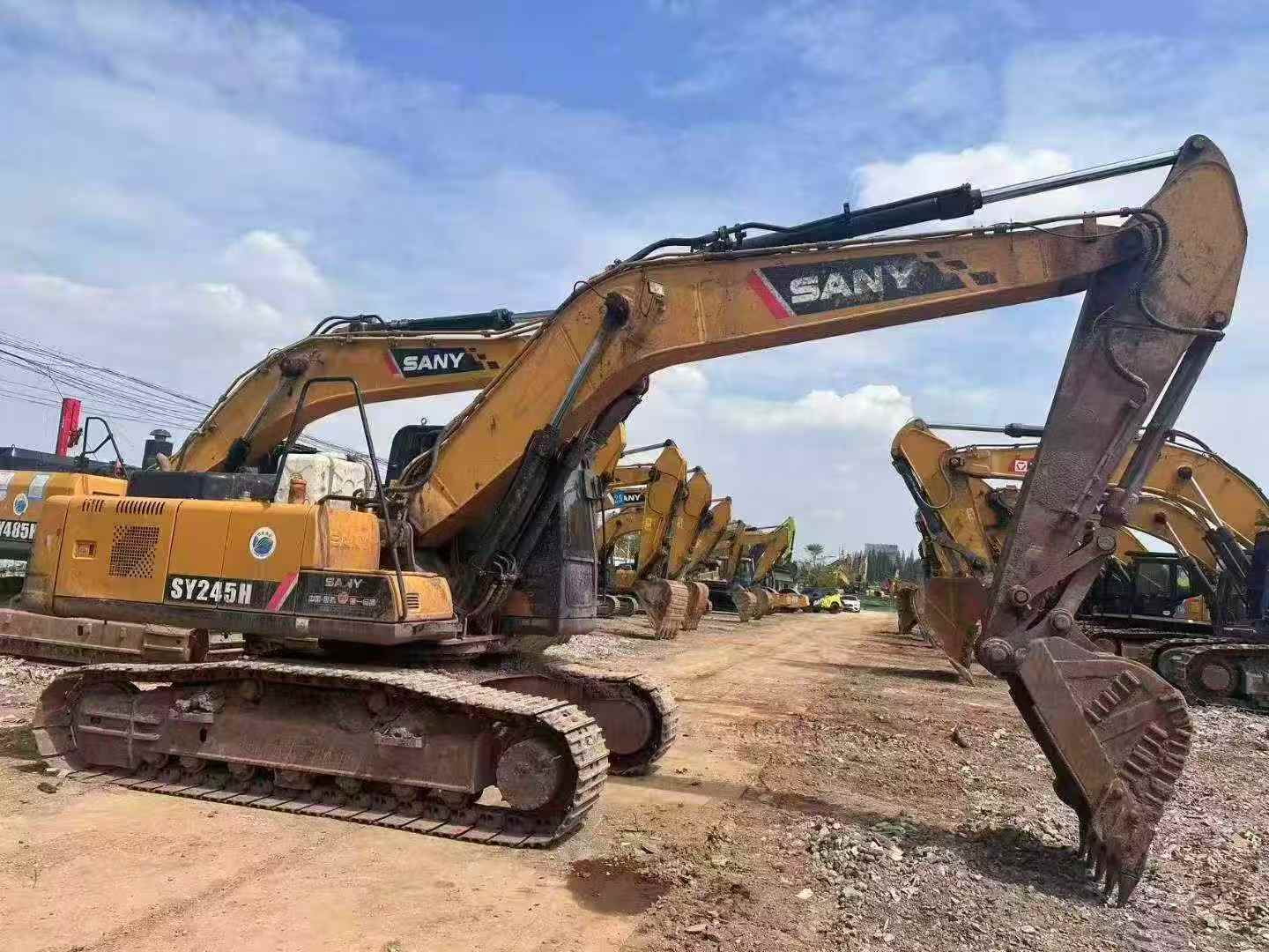 Buy Sany SY205C Used Excavator / 4