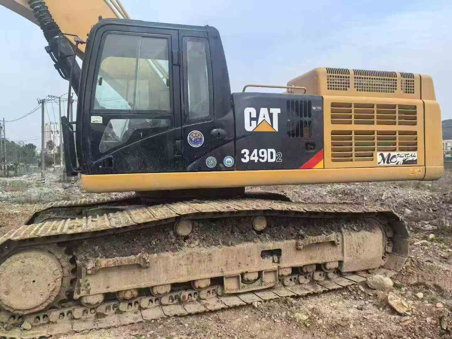 Buy Caterpillar 349E Used Excavator / 6
