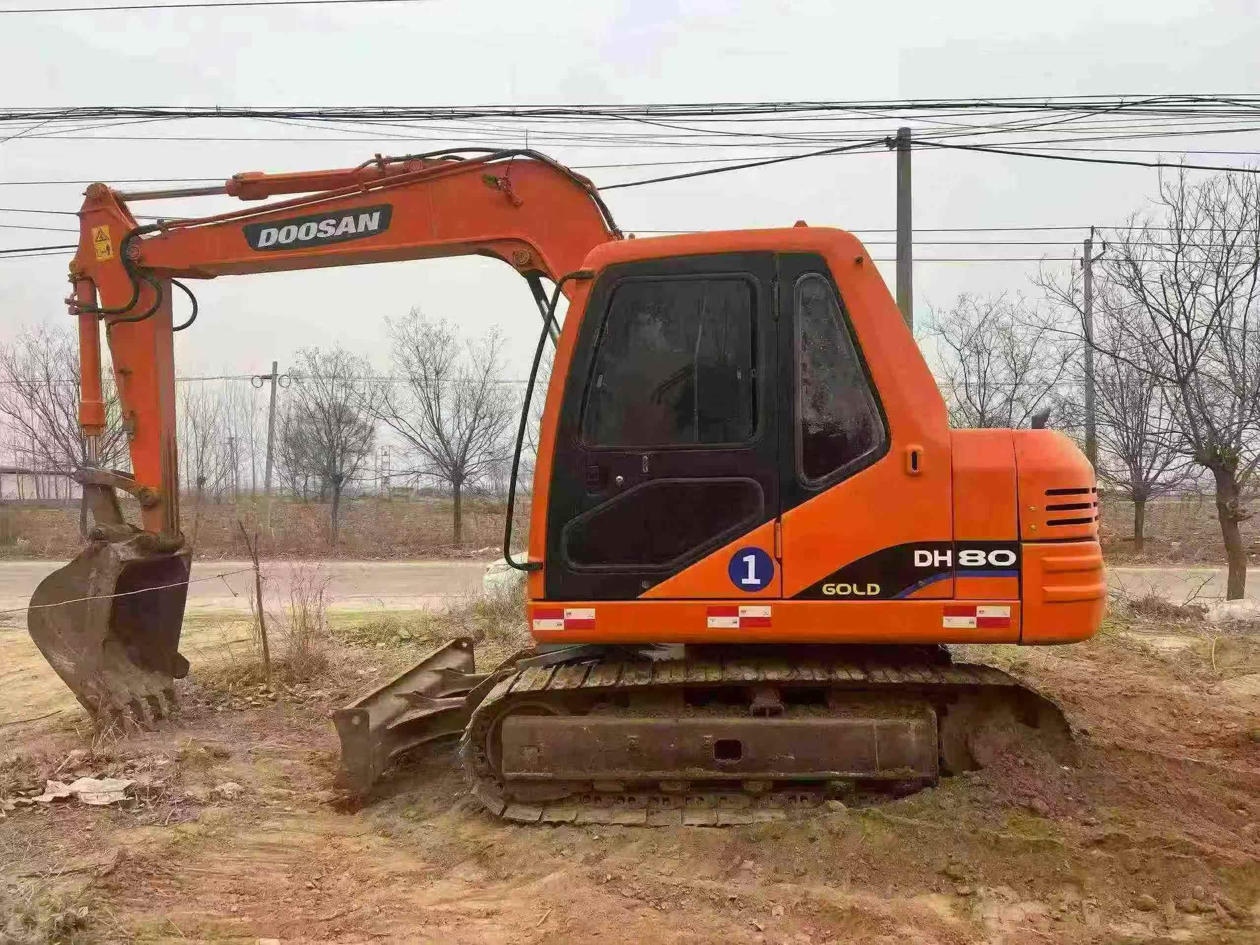 Buy Doosan DH80 Used Excavator / 5