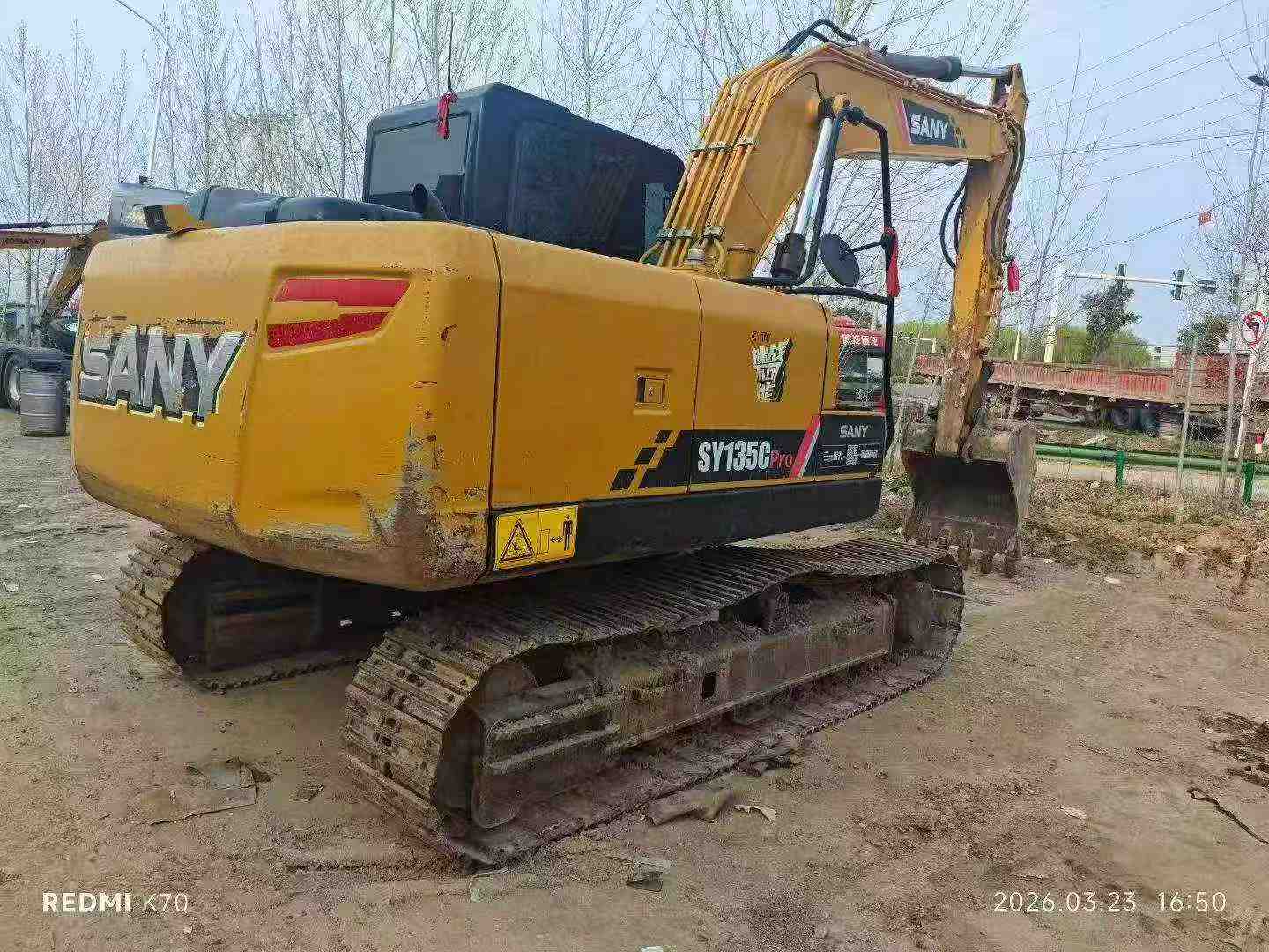 Buy Sany SY135 Used Excavator / 6
